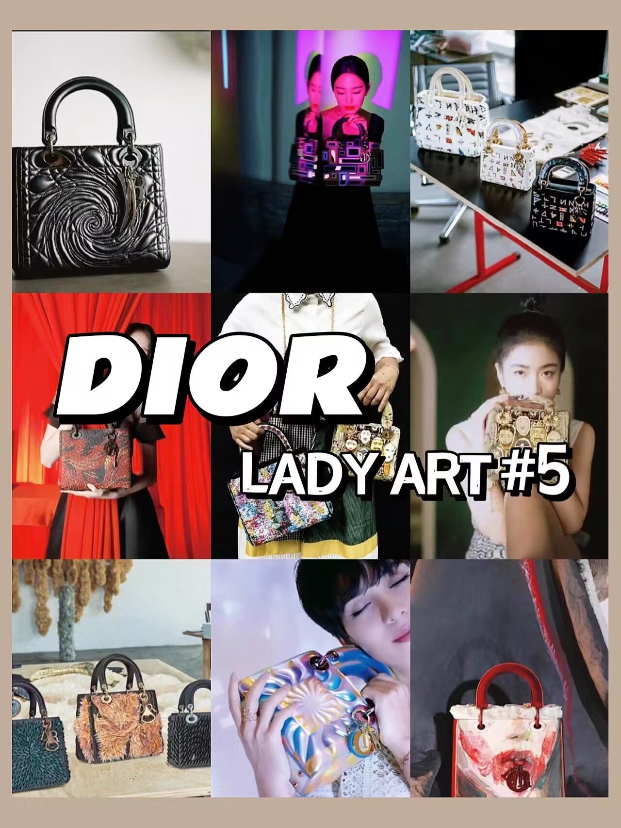 diorladyart2019,迪奥ladyart8艺术家限量合作