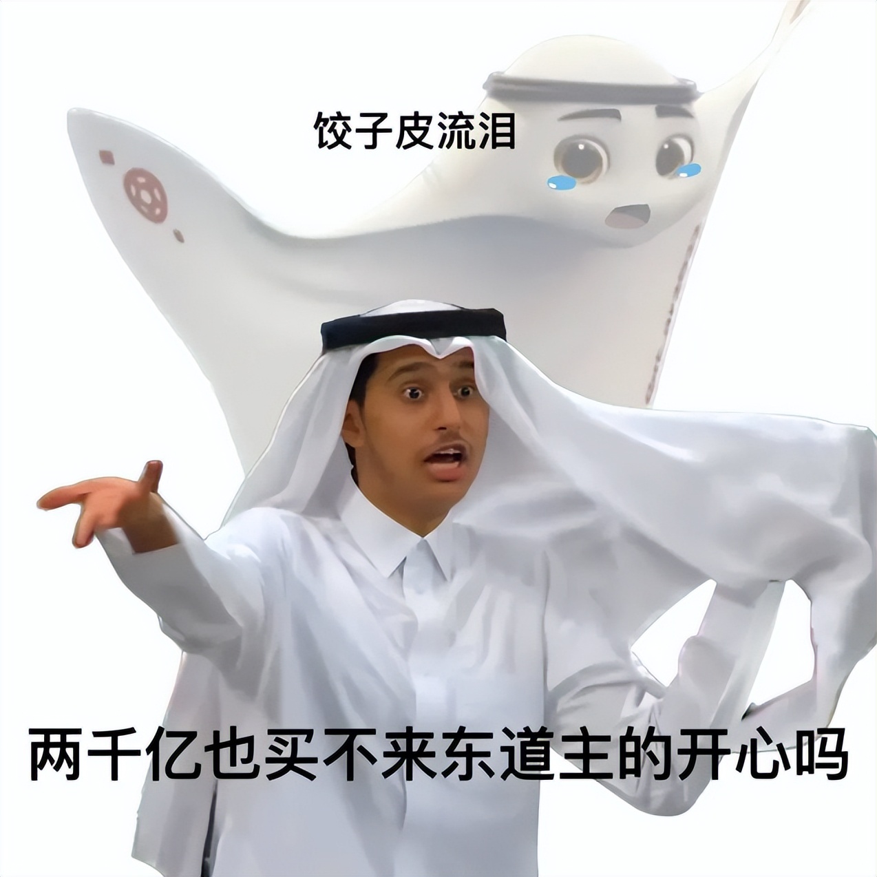 卡塔尔小王子世界杯现场原视频,世界杯卡塔尔小王子爆火