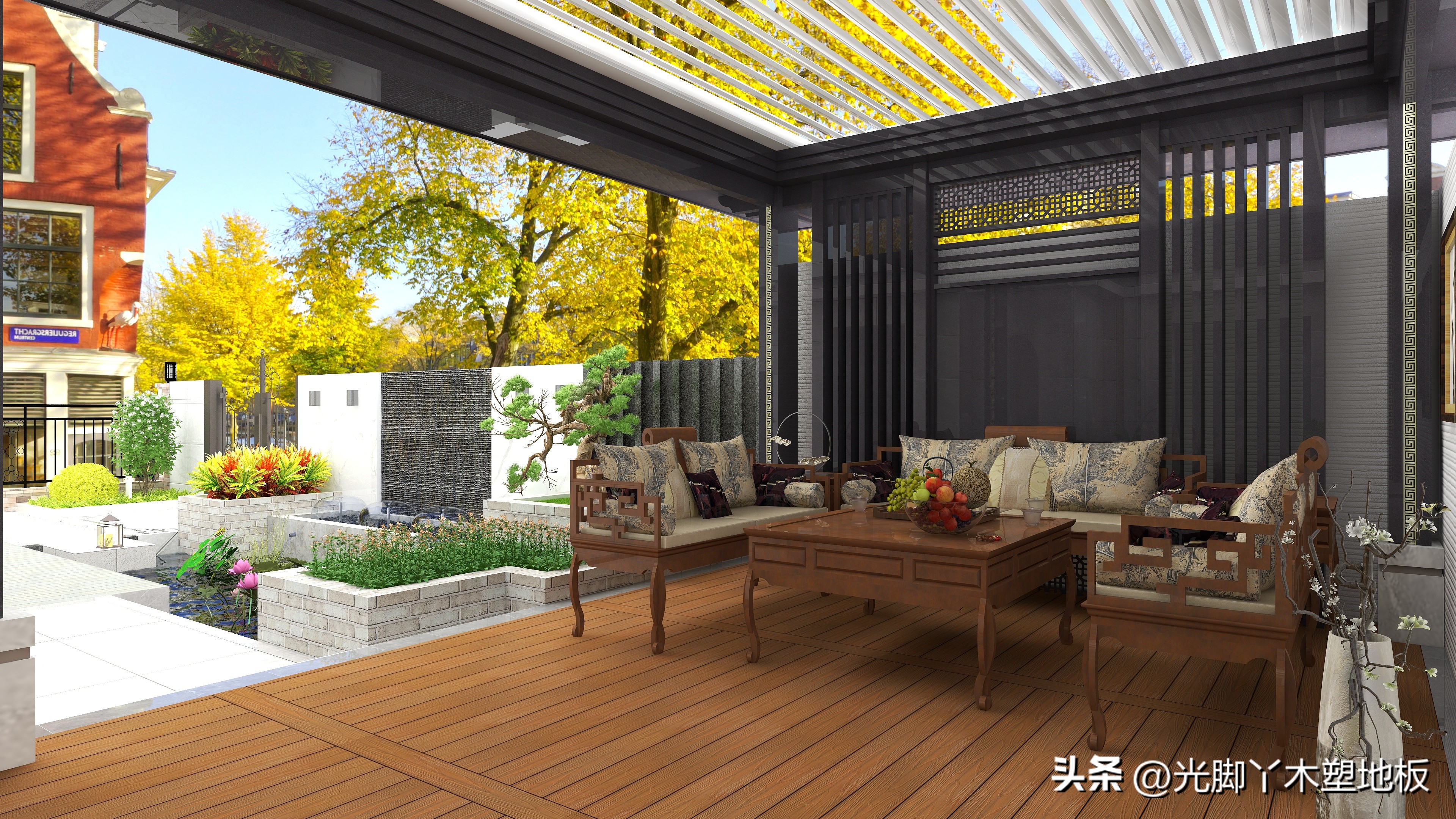 木塑材料：引领户外园林新潮流！木塑产品：绿色环保的独特风景