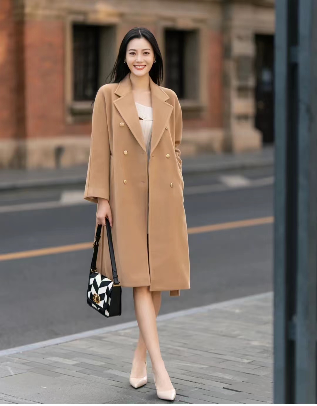 大衣30种穿搭方法,秋冬实用保暖大衣穿搭图片