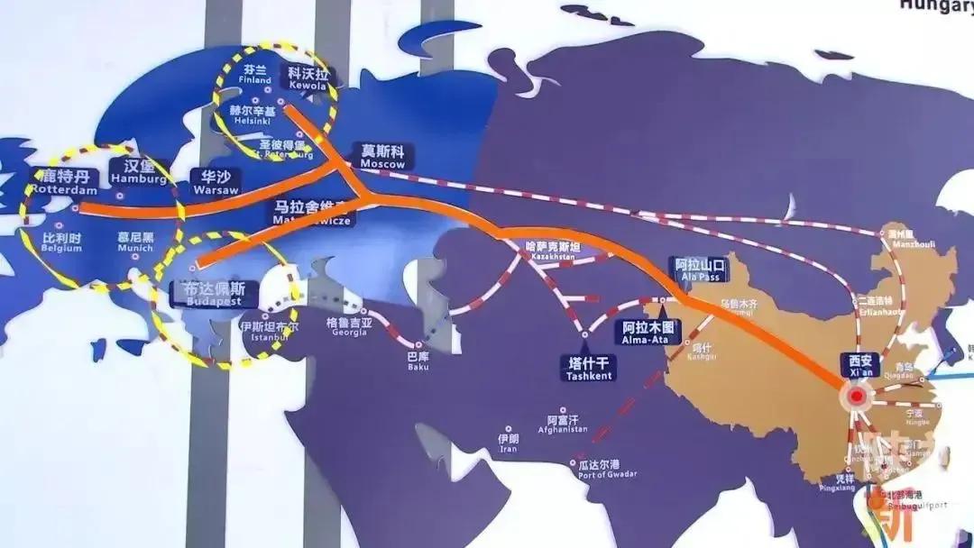 西安市哈萨克斯坦港务区,哈萨克斯坦西安码头项目落成