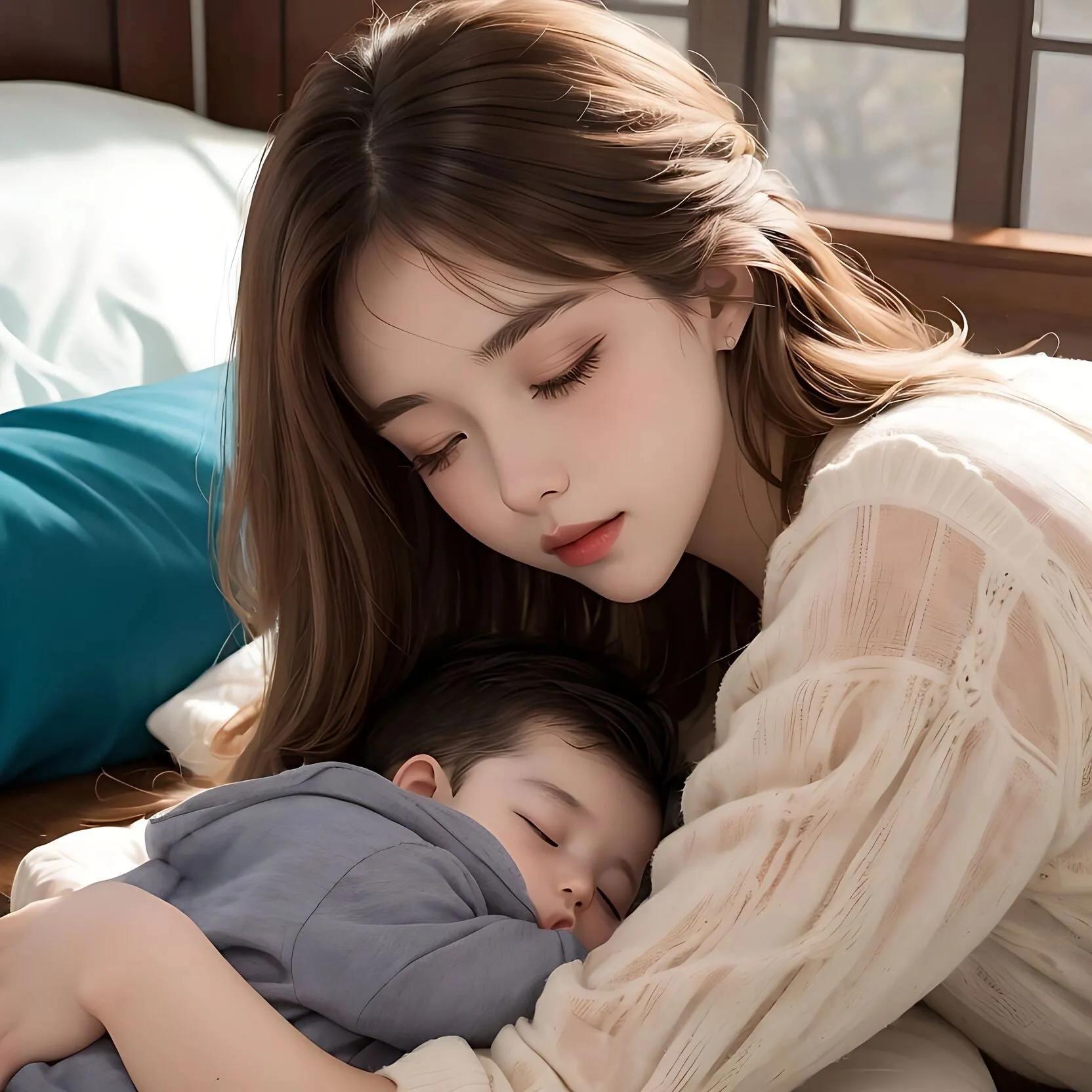 亲子准爸爸妈妈头像,亲子头像双胞胎男孩和妈妈