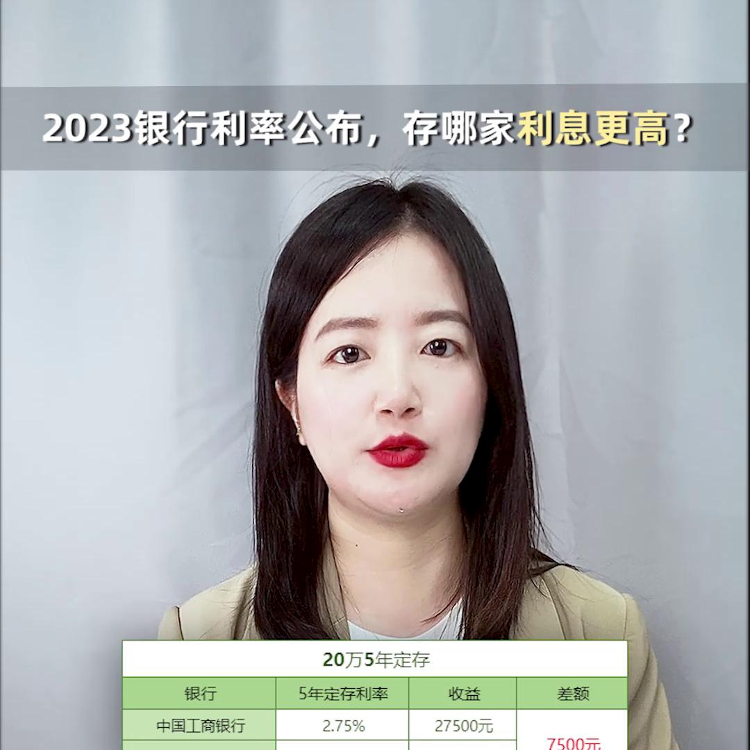 哪几家核心银行利息最高,23家银行最新利率比较