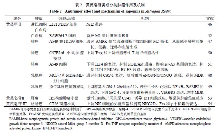 抗肿瘤首选药黄芪,黄芪的抗肿瘤作用机制