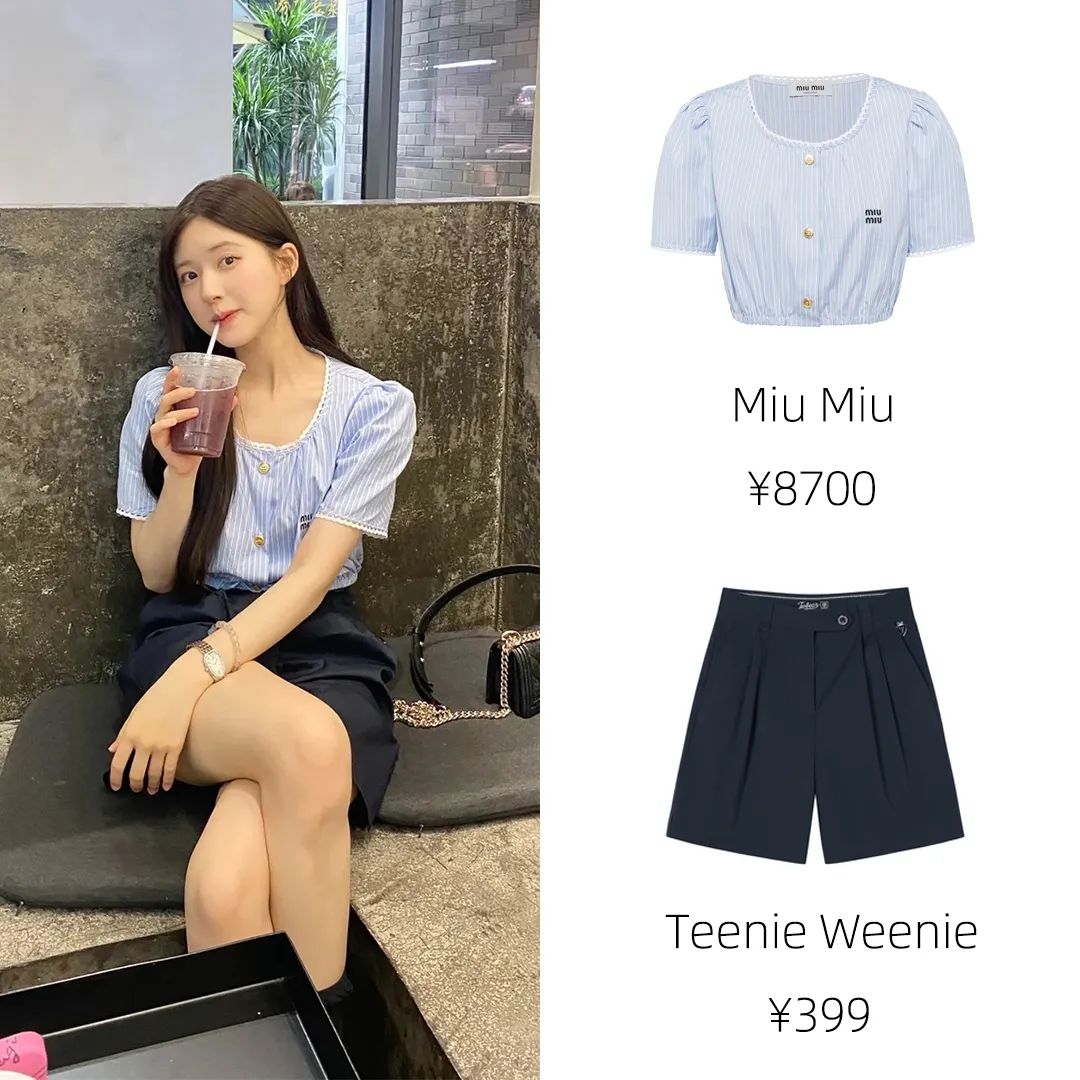 夏日穿搭明星同款,女明星夏季平价同款私服