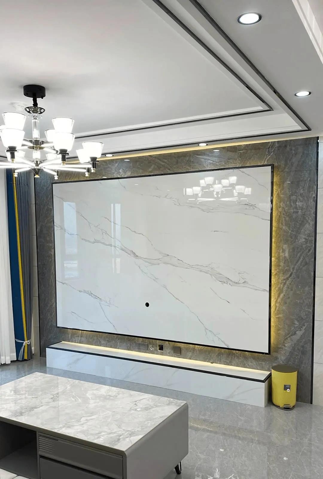 沙发背景墙简单大方好看,30款最新背景墙设计