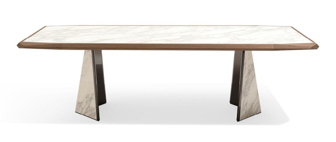 奢石餐桌别具一格,奢石餐桌大平层豪宅首选