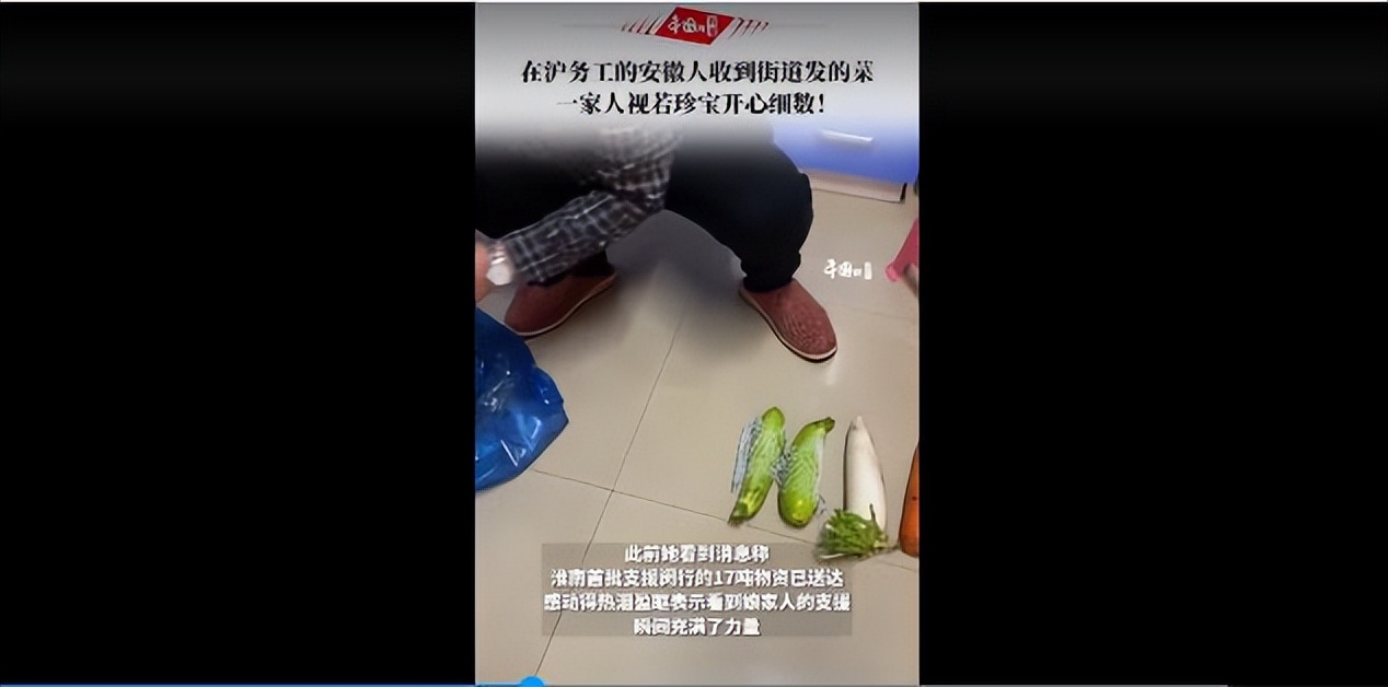 上海人收到宣城的菜,在上海收到淮南菜的人