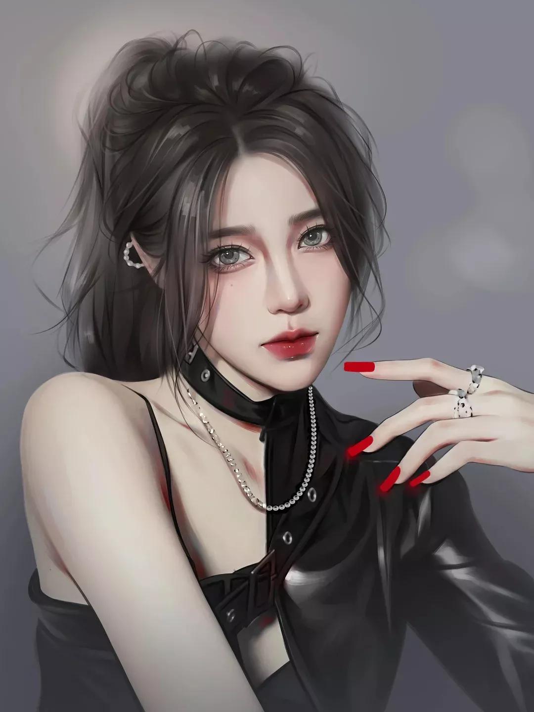 好看的适合女生的微信卡通头像,漫画女生微信头像大全唯美气质