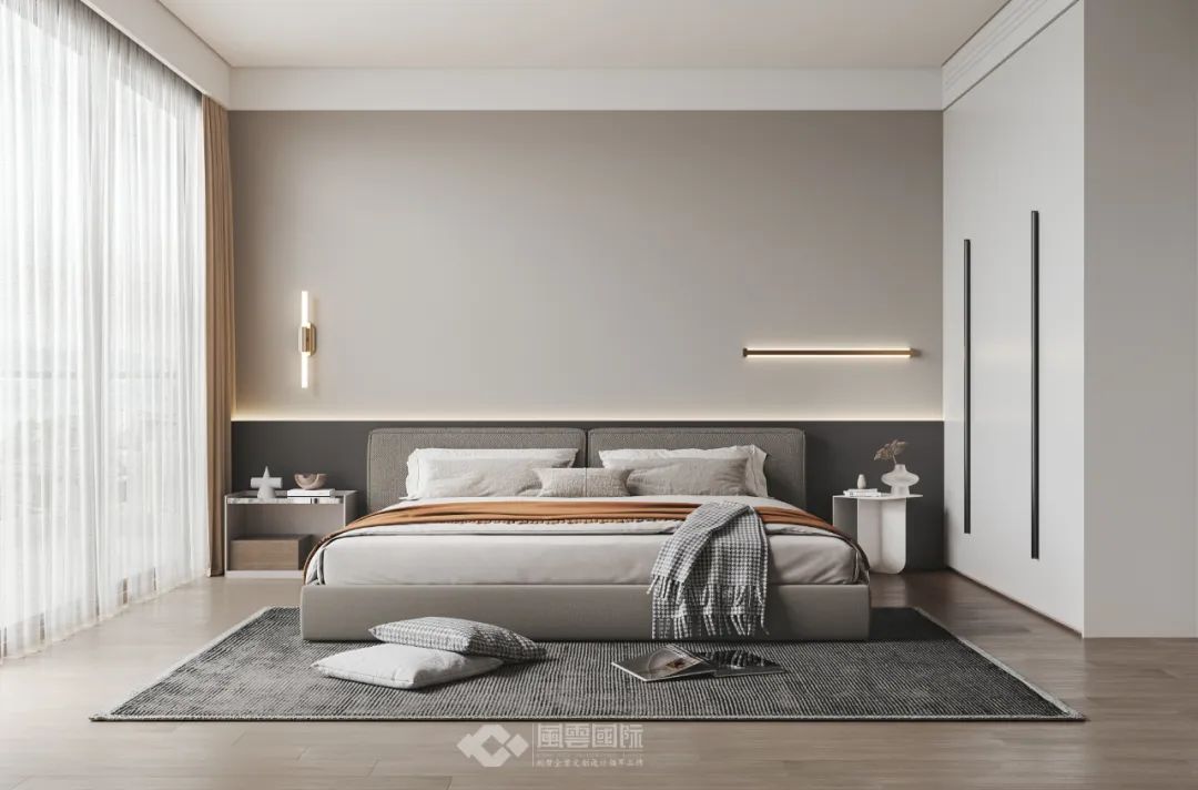 130m现代风打造年轻人梦想中的家,180m现代轻奢一进门就惊艳