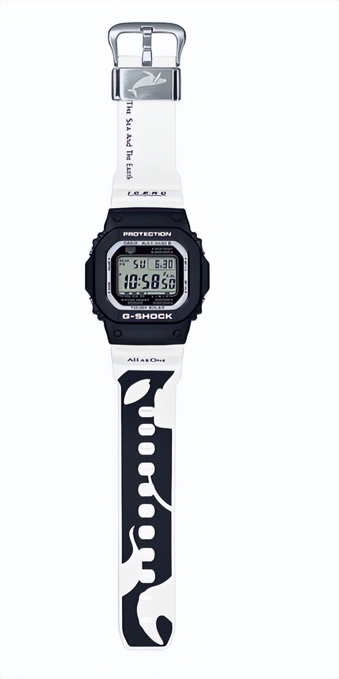 卡西欧g-shock海洋鲸鱼限量版,卡西欧g-shock航海系列100e-8