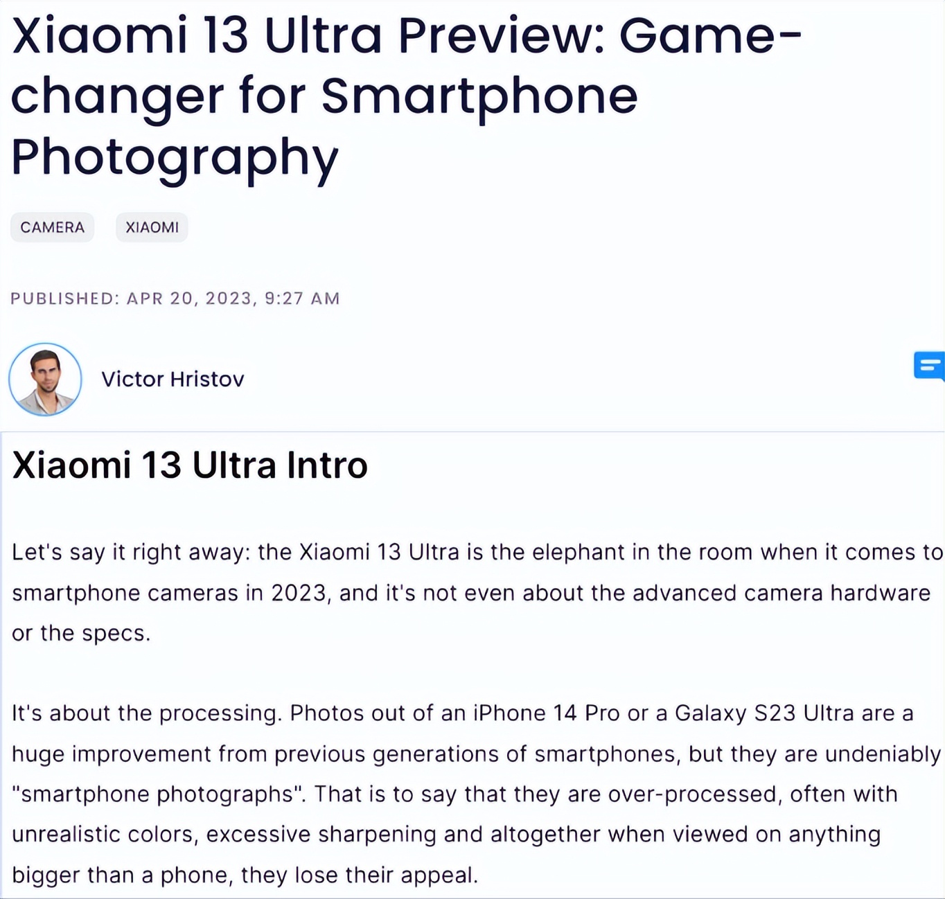 小米13ultra有哪些特点,小米13ultra真的有那么好吗