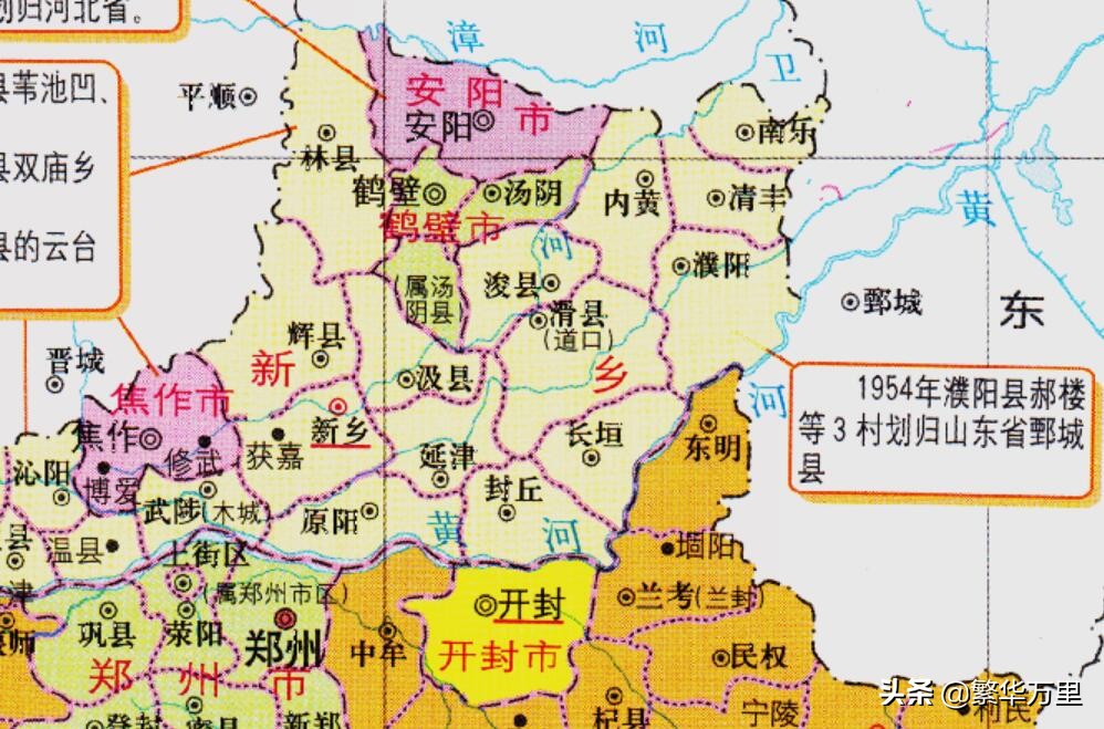 濮阳市为什么号称五县四区,河南省濮阳市几个县区