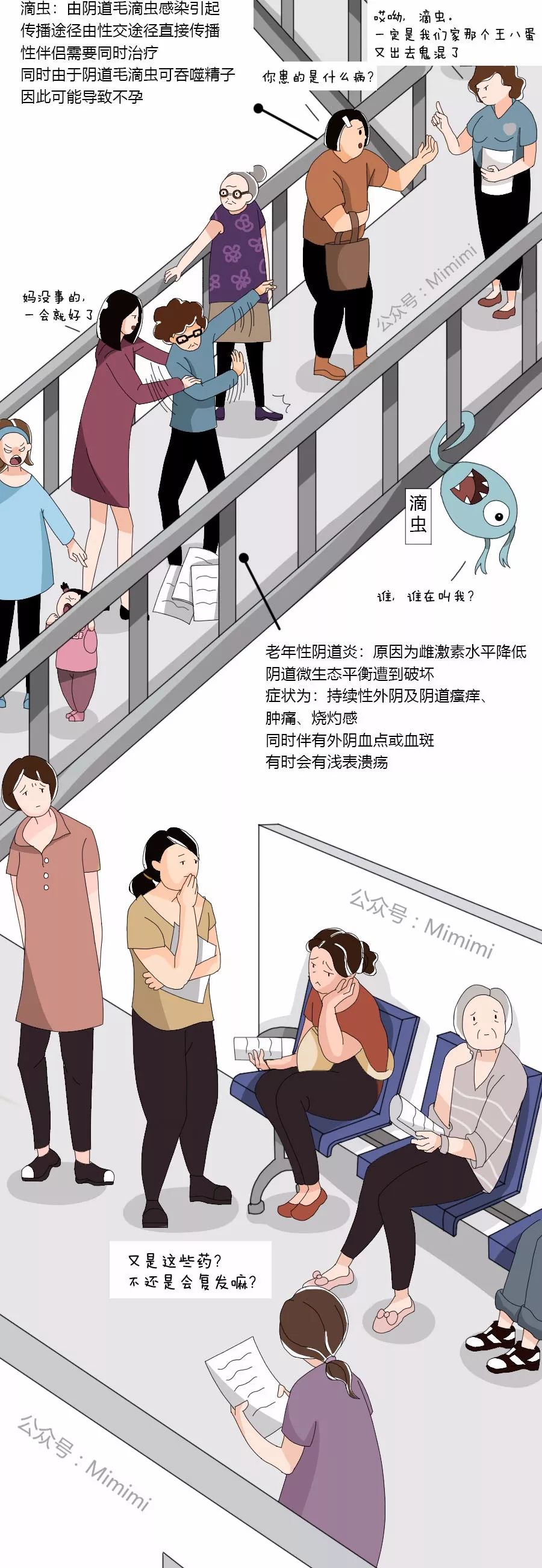 阴道炎的几种白带症状,白带常规检查是外阴炎怎么根治