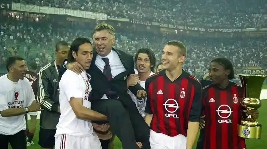 贝克汉姆安切洛蒂ac米兰,贝克汉姆和安切洛蒂