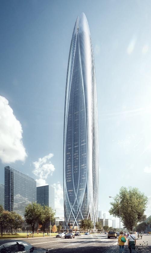 nbc宁波多高,nbc宁波中心和宁波城市之光