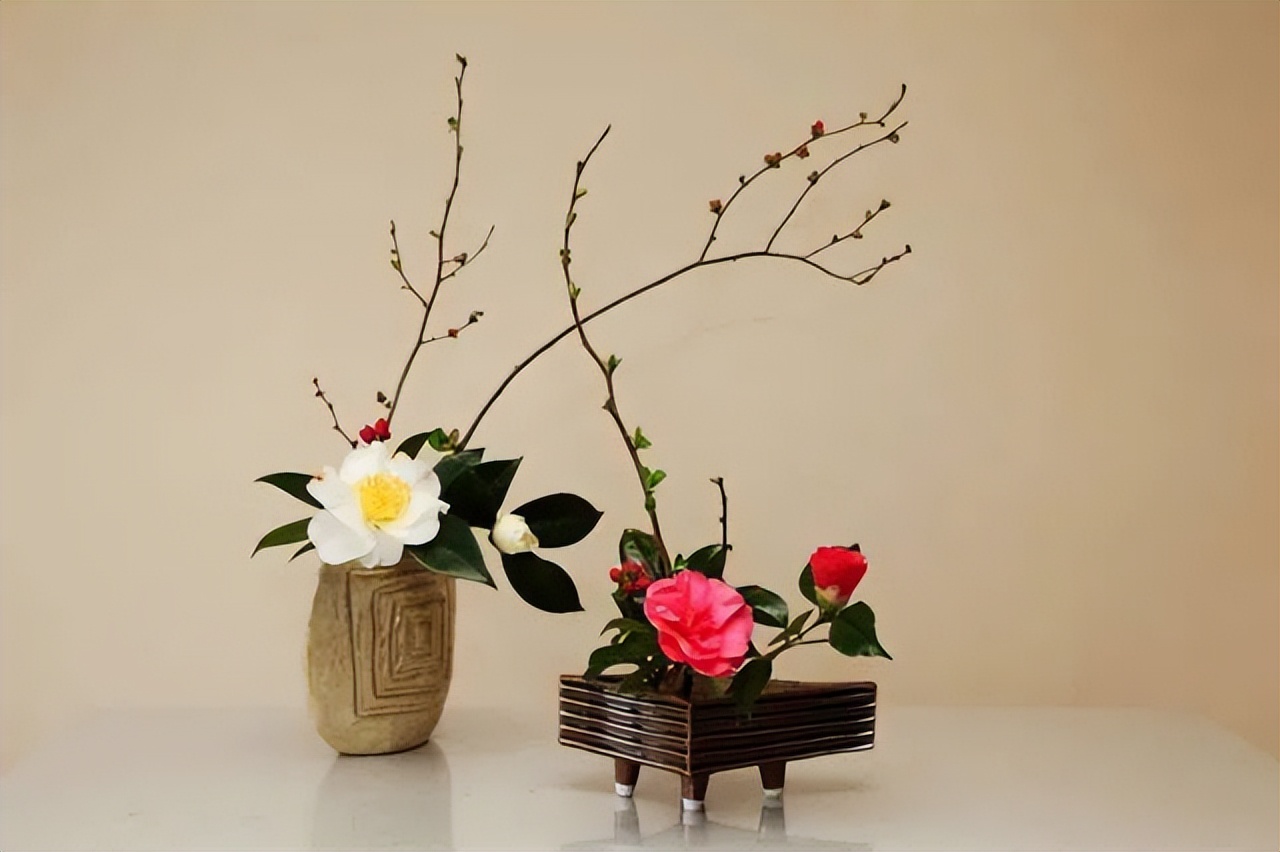 日式插花小原流花道,日式插花的13个基本技巧