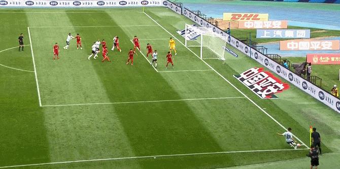 徐新凌空射门集锦,徐新任意球破门