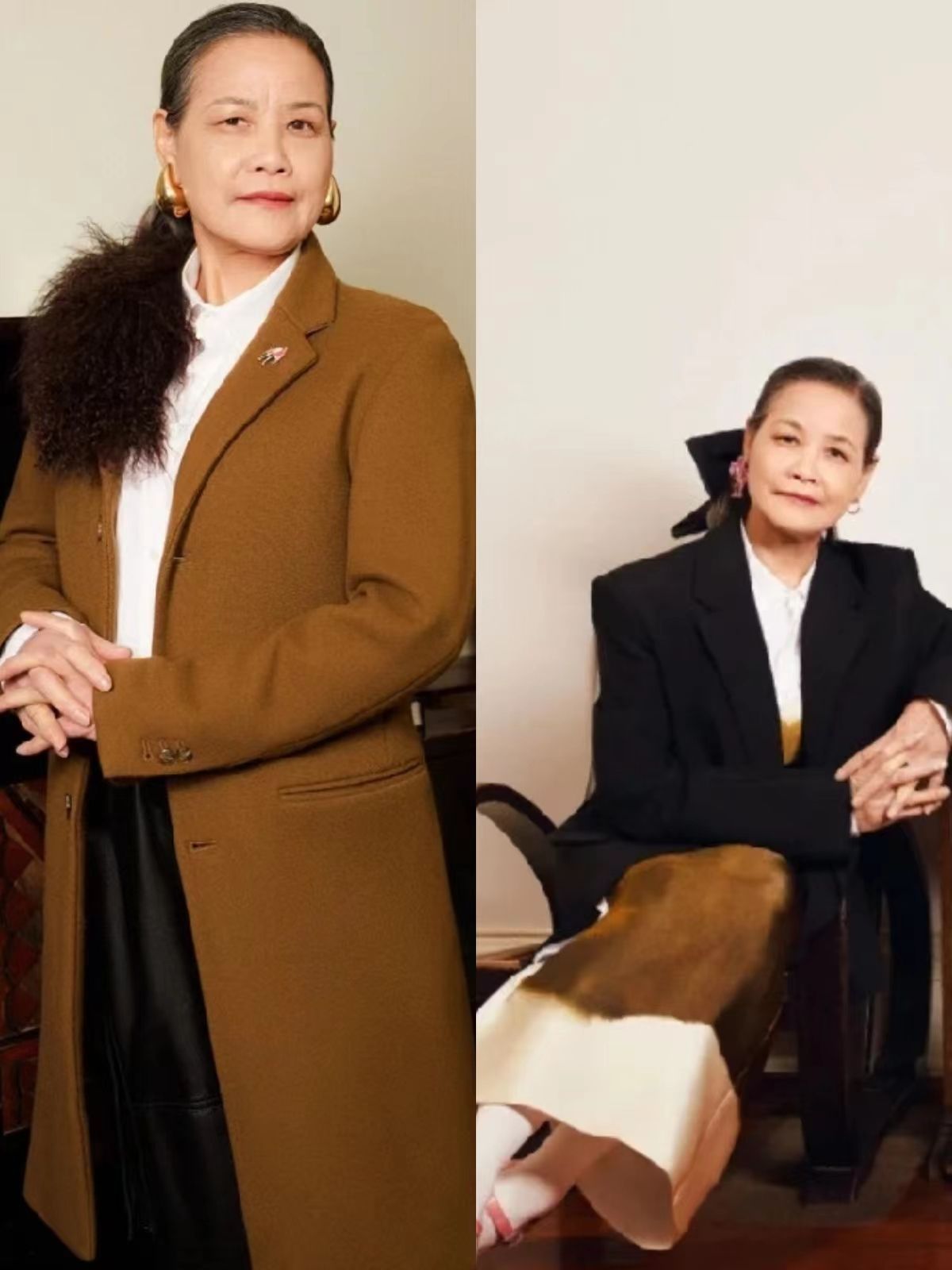 看了上海奶奶的变美过程，我再也不怕变老了，背驼发白也那么美丽