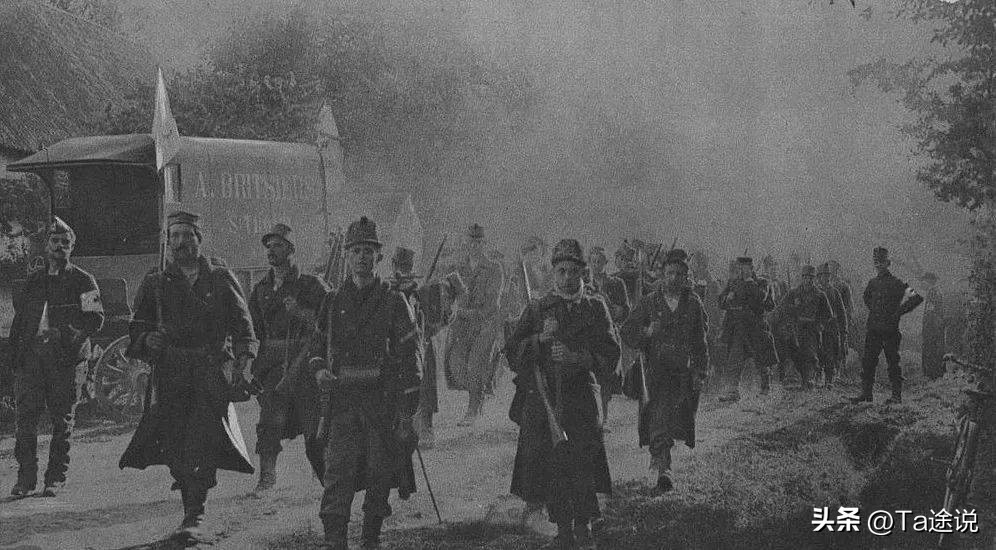 伊瑟河战役：德国*队军**的“双重进攻”，比法联军的“*管双**齐下”