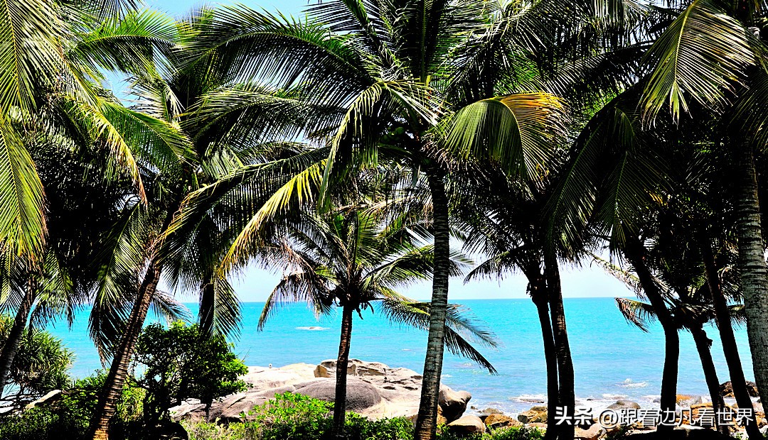 三亚南山大小洞天福地,海南三亚大小洞天风景视频