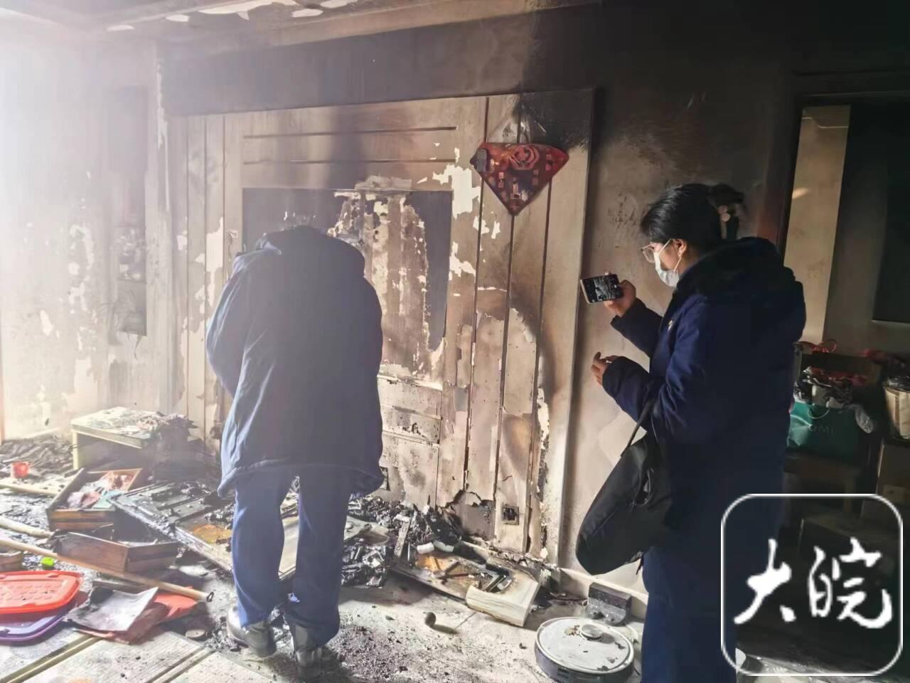 合肥市一民房凌晨发生火灾,合肥一小区居民楼24楼发生火灾