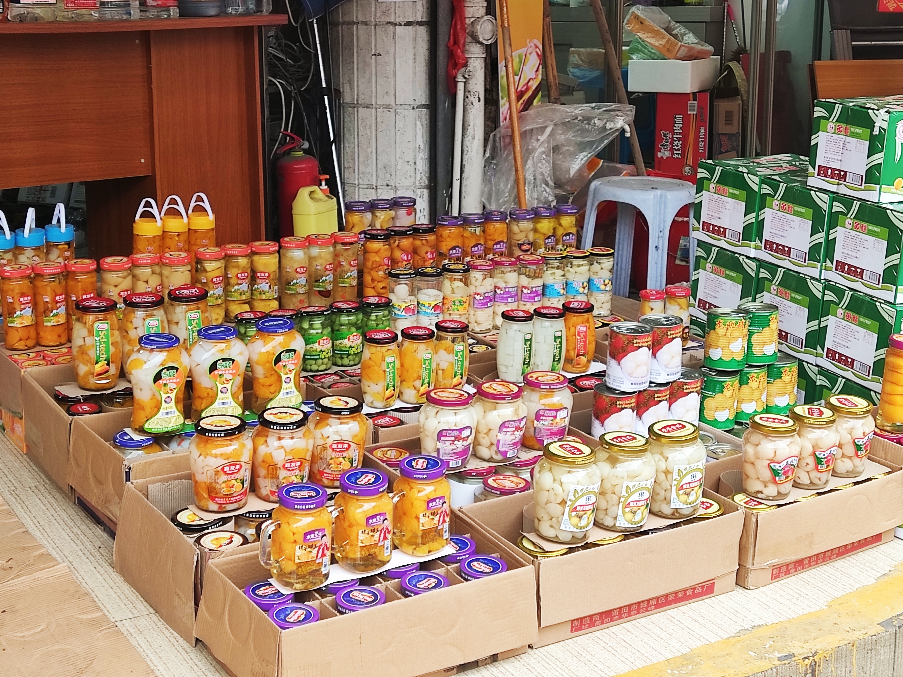 农贸市场烟火气,农贸批发市场过年气氛