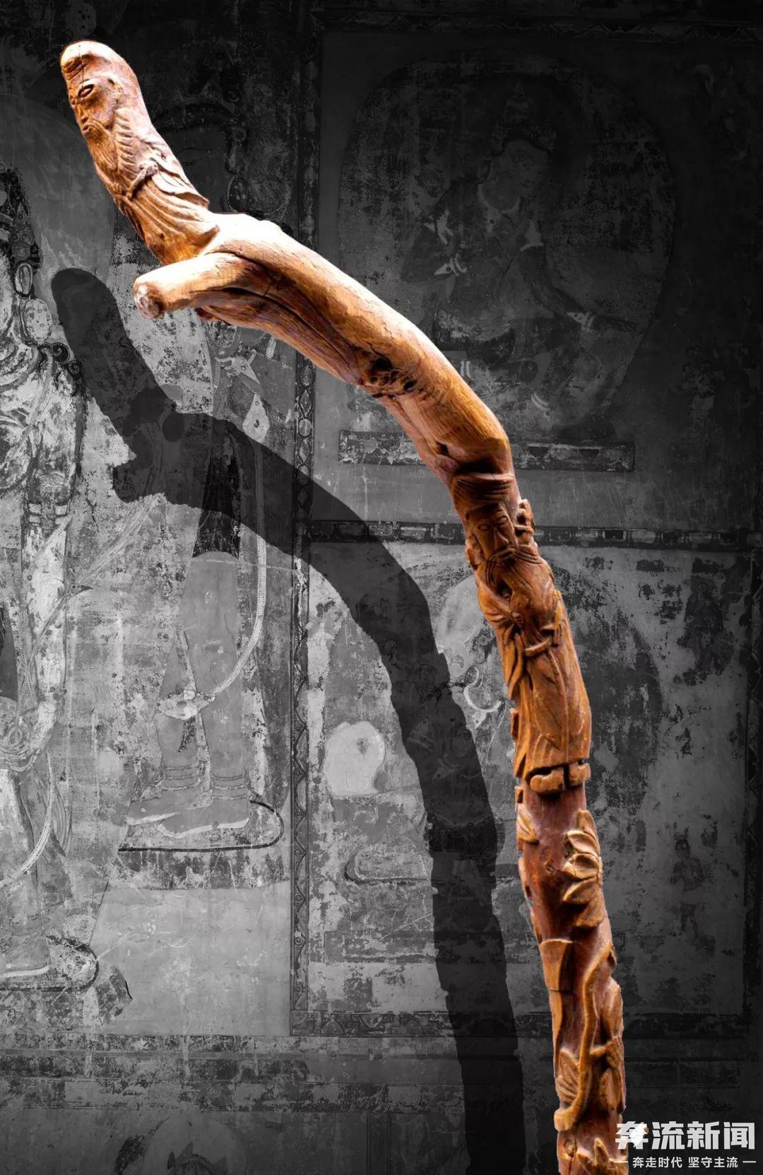 【大敦煌·匠心】东千佛洞八仙拐杖,这件珍贵*物文**是怎么发现的?