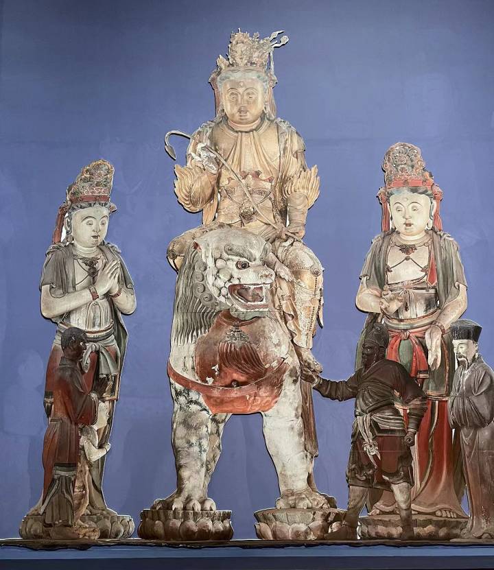 佛光寺梁思成视频,梁思成在佛光寺照片