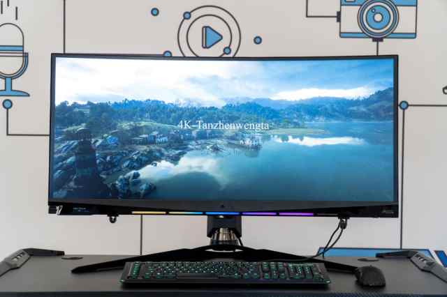 imax巨幕电影厅玩ps5,msi27英寸显示器测评