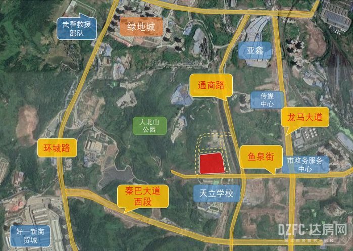 达州马踏洞土地出让最新消息,达州马踏洞12月土地拍卖