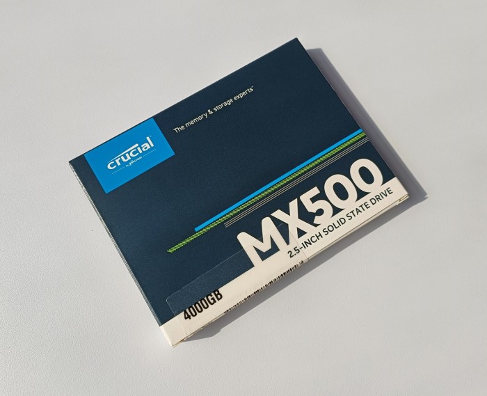 英睿达MX500系列4TBSATA固态硬盘上手体验