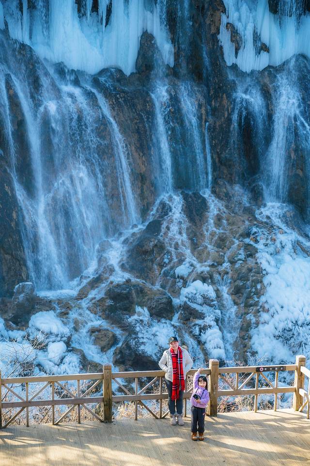 冬日梦幻童话九寨沟12月出发,九寨沟翠海蓝冰