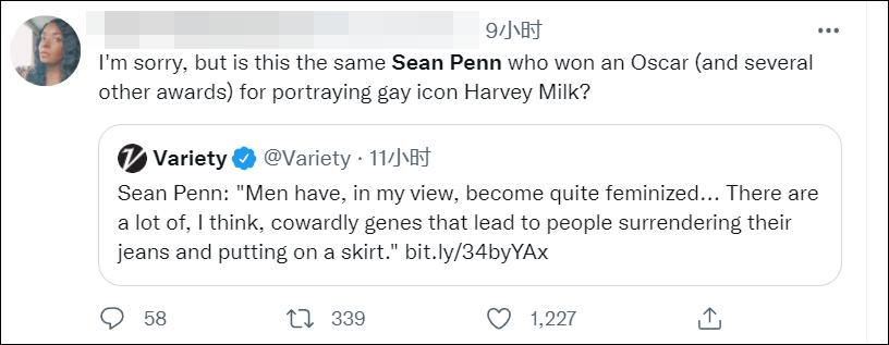 西恩潘奥斯卡电影,美国男星西恩潘