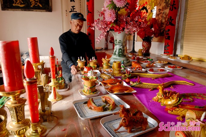 好品山东丨300多年渔家文化传承青岛即墨区吉祥豆面灯庆元宵