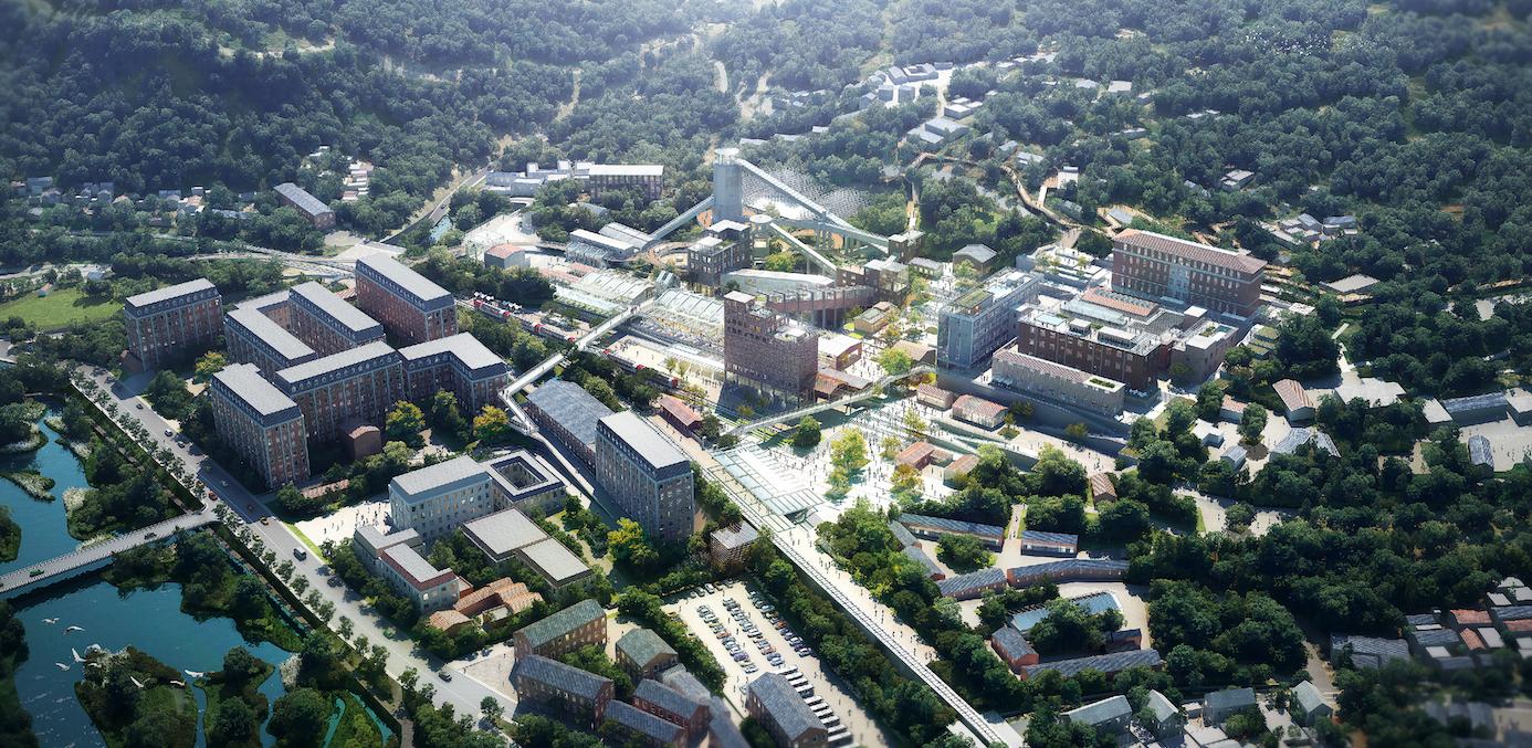 火车直接开进大堂！京西煤矿将变综合度假村