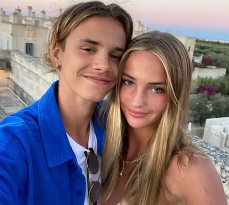 贝克汉姆二儿子恋情疑曝光,贝克汉姆次子罗密欧与女友