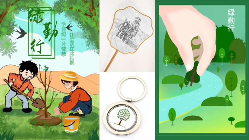 腾格里和巴丹吉林沙漠孕育出绿洲,民勤腾格里沙漠绿洲