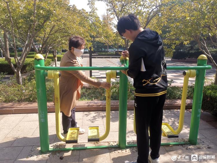 潍坊市景区上新+保养，满足百姓健身需求