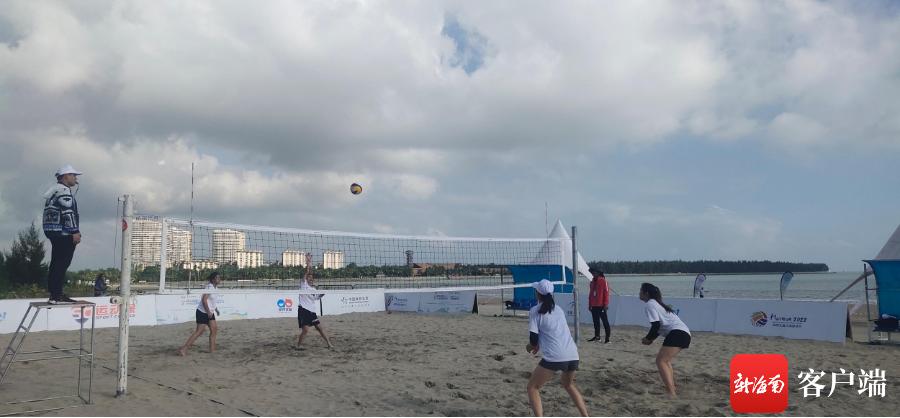 海南文昌清澜镇沙滩排球,海南省沙滩排球比赛