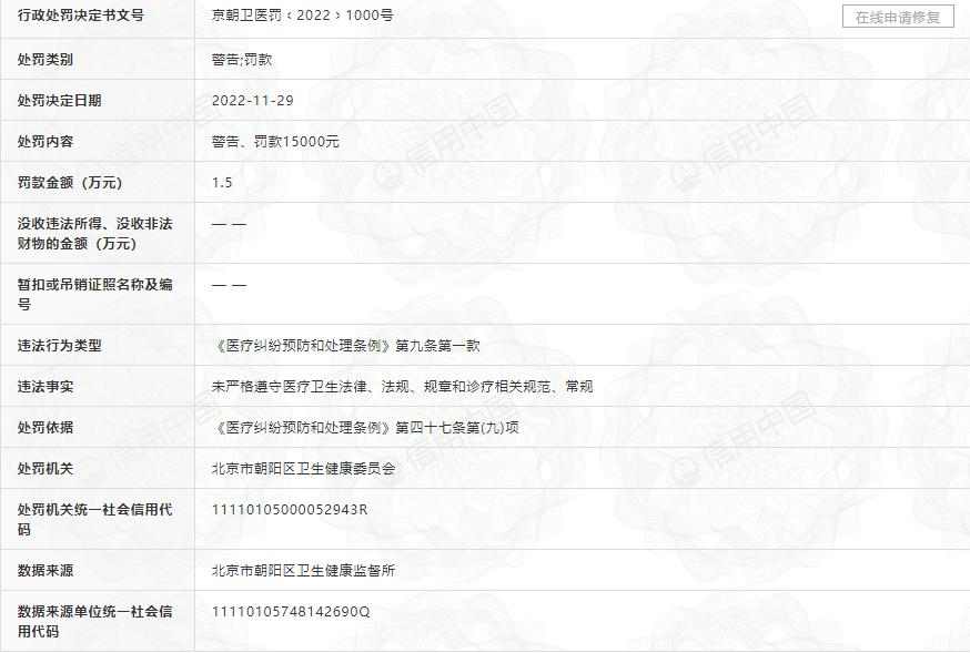 北京薇琳医美失败案例,上海薇琳医疗美容违纪处理