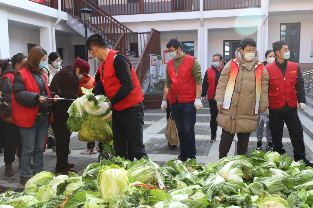 暖心惠农60万斤蔬菜免费送,温暖5000斤爱心菜免费送居民