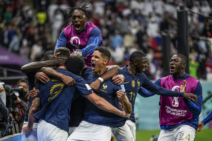 法国队夺冠赢了几个球,法国队夺冠进球