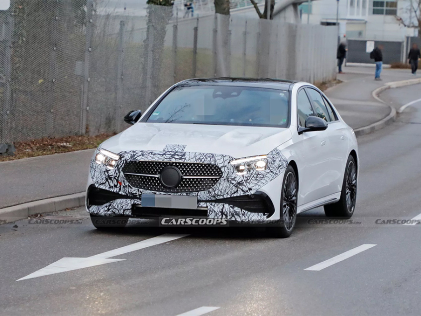 新一代奔驰e级最新谍照曝光,全新奔驰e级谍照曝光外观酷似s级