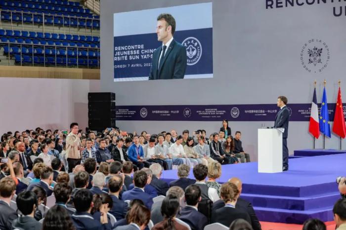法国总统马克龙访华古琴,法国总统马克龙访华中山大学