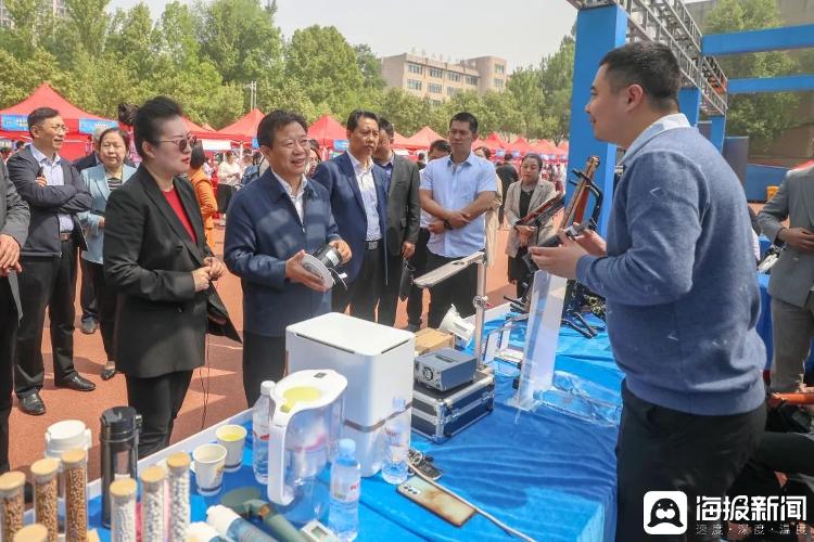 “山东省2023年高校毕业生等青年就业创业扬帆助力计划”暨公共就业服务进校园活动启动