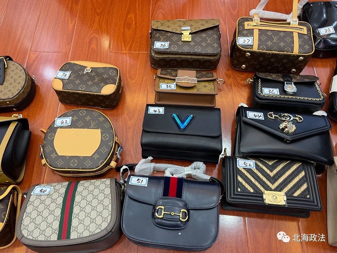 制假售假被公安逮捕,广西警方捣毁两个售假窝点