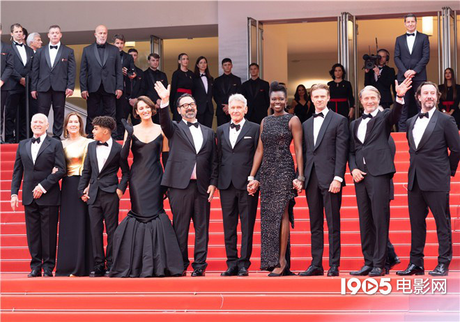 《夺宝奇兵5》戛纳首映哈里森·福特获荣誉金棕榈