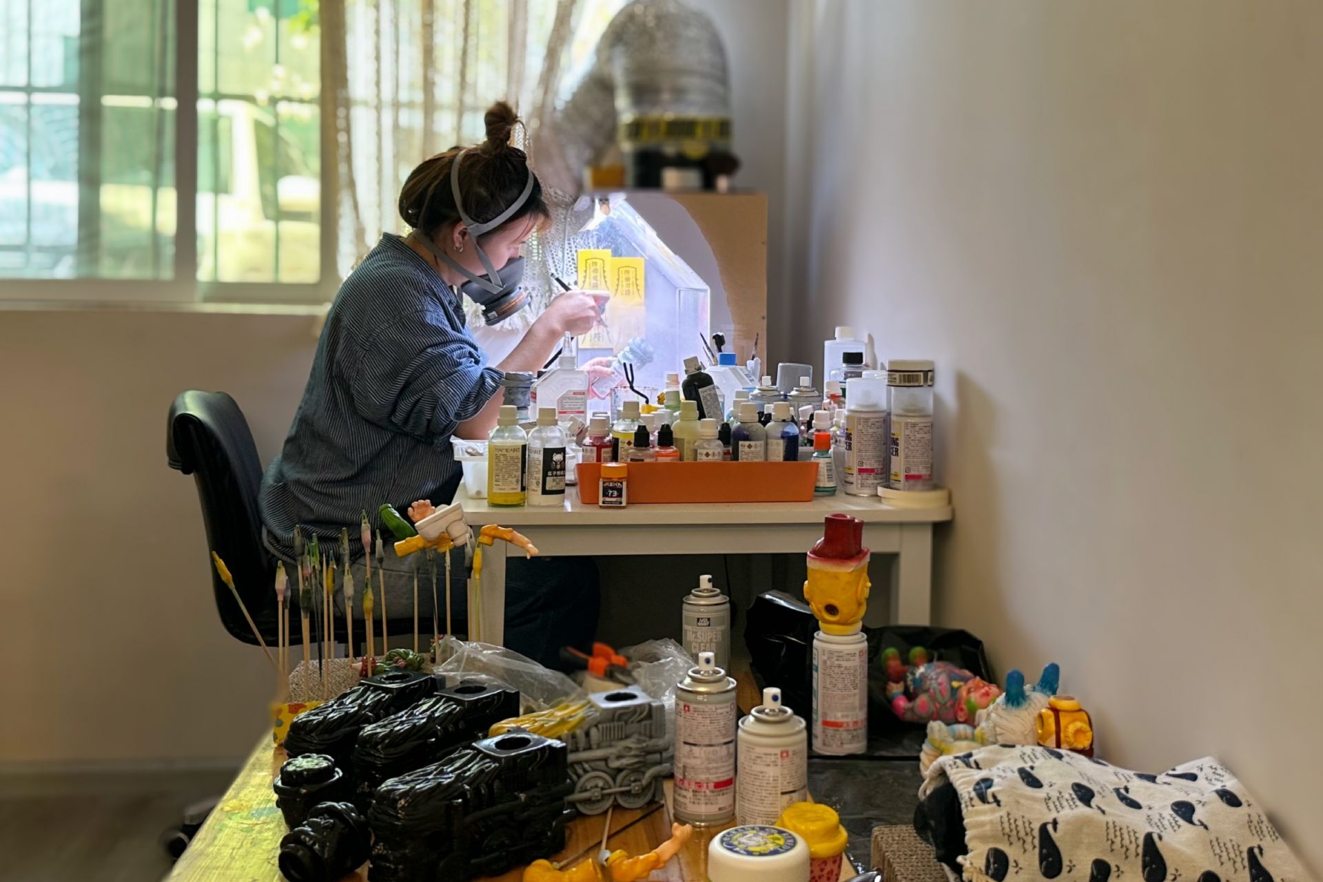 探访文山新兴职业丨玩具不止“儿童专属”涂装师不是“简单上色”