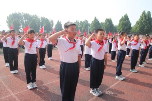 张店区傅家实验小学的运动会,淄博市傅家实验小学